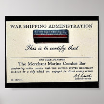 War Shipping Administration Poster