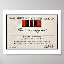 War Shipping Administration Print