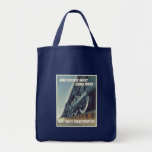 War Traffic Must Come First WW-2  Grocery Tote Bag