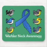 Warbler Neck Awareness Mouse Pad