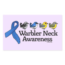 Warbler Neck Awareness Ribbon