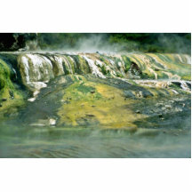 Warbrick Terrace, Waimangu Valley Photo Cut Out