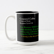Warcraft Mug - Conjoured Coffee - UPDATED
