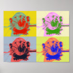 Warhol Rat Poster