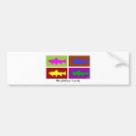 Warholian Trouts Bumper Sticker