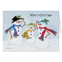 Warm and cozy Christmas Greeting Card