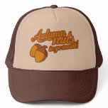 Warm and Tasty Seasonal Autumn Nuts In Your Mouth Trucker Hats