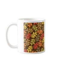 Warm Autumn Leaves Coffee Mug