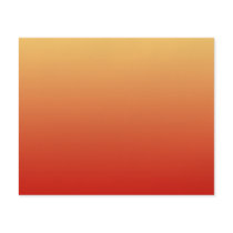 Warm colours, plain design.