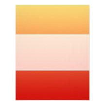 Warm colours, plain design. invites