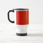 Warm colours, plain design. mug