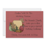 Warm Holiday Gathering Invites