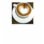 Warm Hot Coffie Girl's White Tee-Shirt