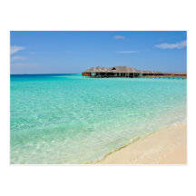 Warm Welcoming. Maldives Postcard