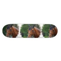Warmblood Horse Skateboard