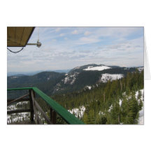 Warner Mountain Fire Lookout Card