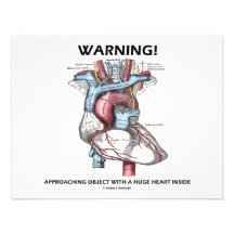 Warning! Approaching Object With Huge Heart Inside Custom Announcements
