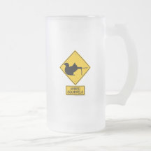 Warning Armed Squirrels Coffee Mug