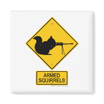 Warning Armed Squirrels