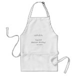 Warning: Backup Beeper Broken aprons