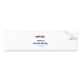 Warning: Backup Beeper Broken Bumper Sticker
