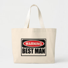 Warning BEST MAN Bag