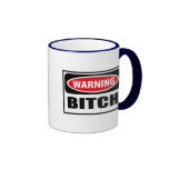 Warning BITCH Mug