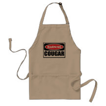 Warning COUGAR Apron