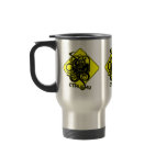 Warning: Cthulhu Mug Reusable Travel Mug