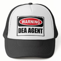 Warning DEA AGENT Hat