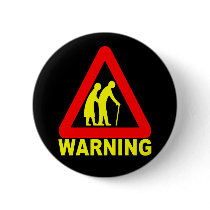 Warning - Elderly Crossing