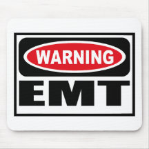 Warning EMT Mousepad