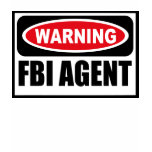 Warning FBI AGENT Women's Dark T-Shirt
