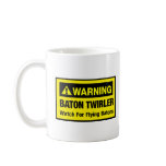 Warning Fire Batons Coffee Mugs