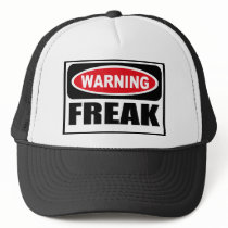 Warning FREAK Hat