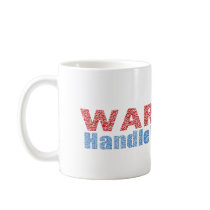 Warning Handle With Care Text Design Mugs