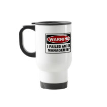 Warning : I Failed Anger Management Mugs