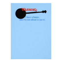 Warning: I have a banjo... Invite