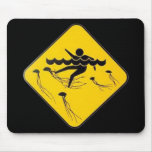 Warning Jellyfish in Water-Street sign