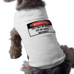 Warning Mutley Doggie T-shirt