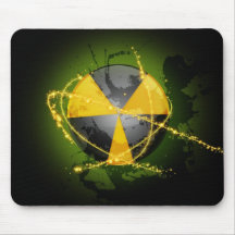 Warning NUKE !!! Mouse Pad