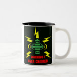 Warning! over charged mugs