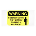 WARNING photo cards
