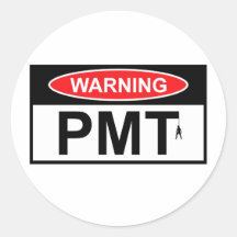 Warning PMT Stickers