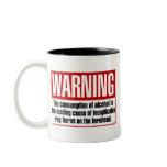 WARNING: Rugburns Coffee Mug