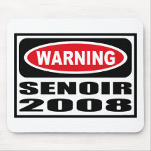 Warning SENOIR 2008 Mousepad