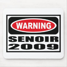 Warning SENOIR 2009 Mousepad