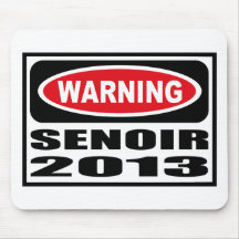Warning SENOIR 2013 Mousepad