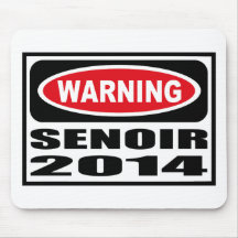 Warning SENOIR 2014 Mousepad