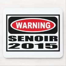 Warning SENOIR 2015 Mousepad
